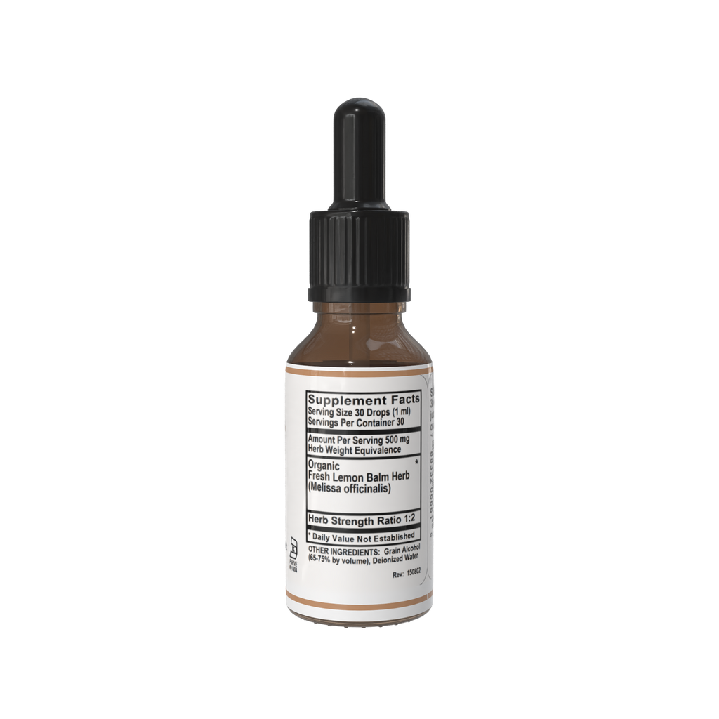 Lemon Balm Organic Liquid Herb