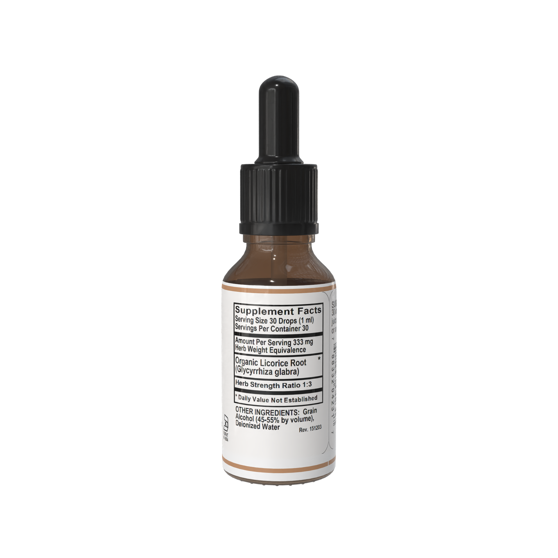 Licorice Organic Liquid Herb 4oz