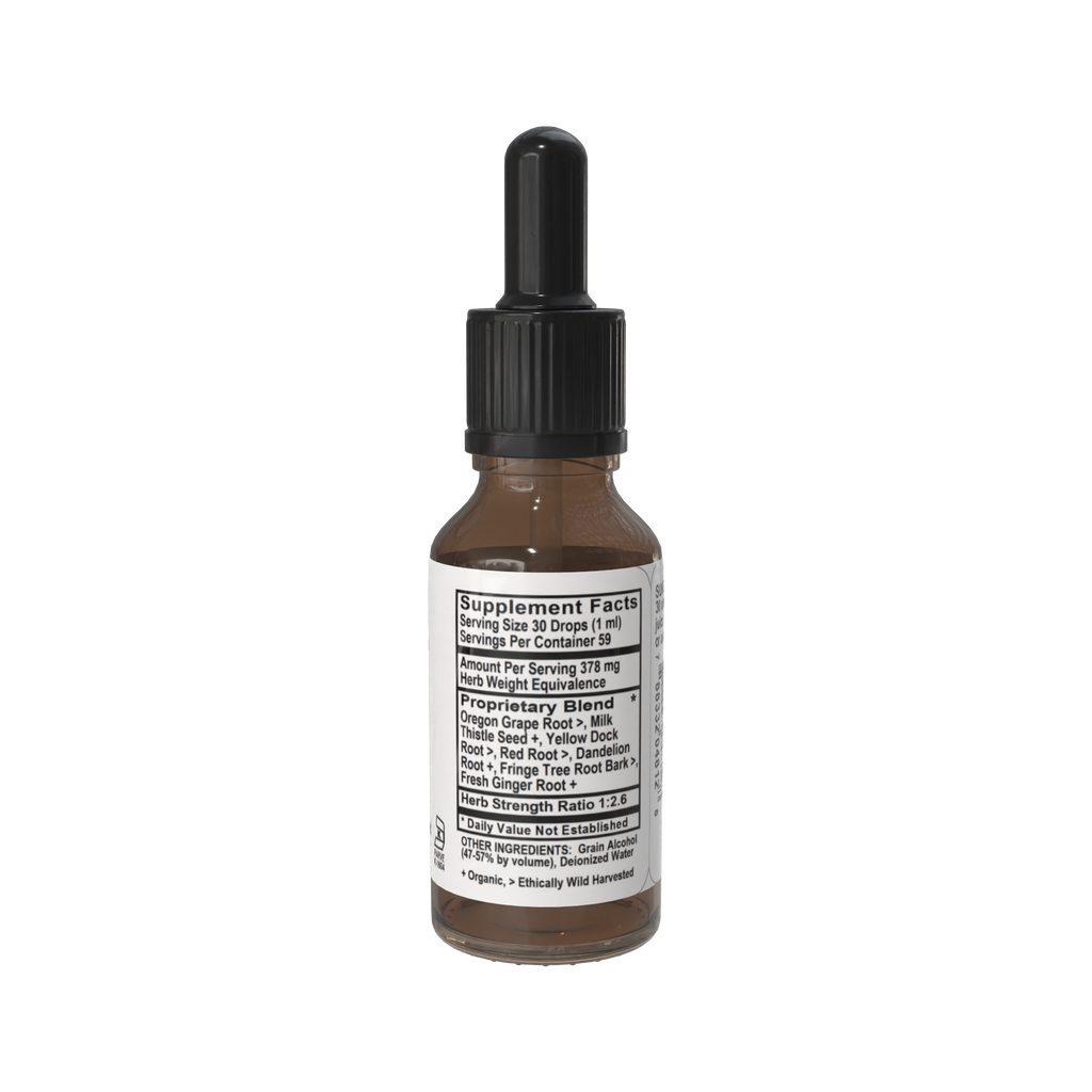 Liver Detox Liquid Herbal Blend 4oz
