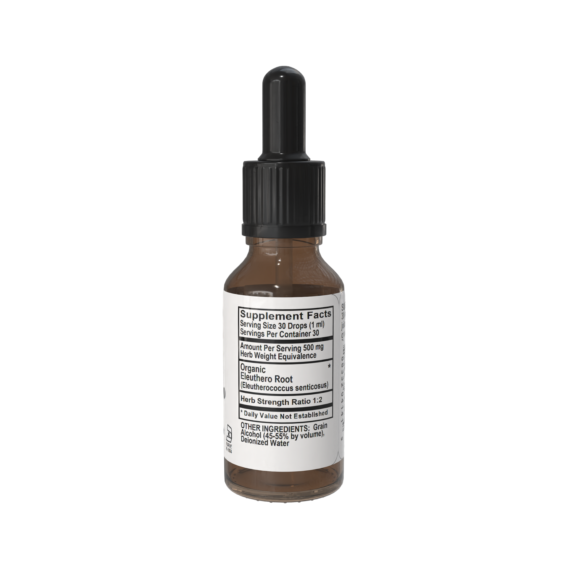Eleuthero Organic Liquid Herb 4oz